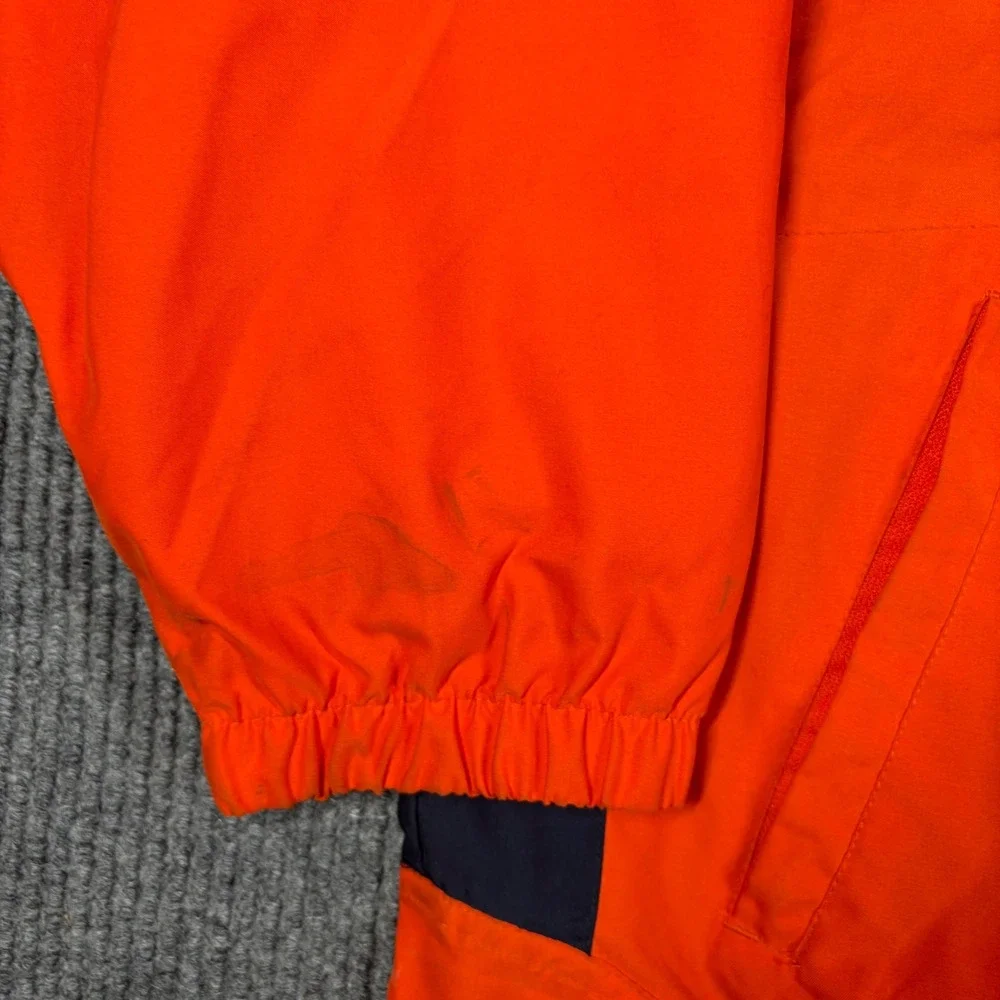 Vesi Sportswear Pullover Men's XL Auburn Tigers Windbreaker Orange Full Zip NCAA